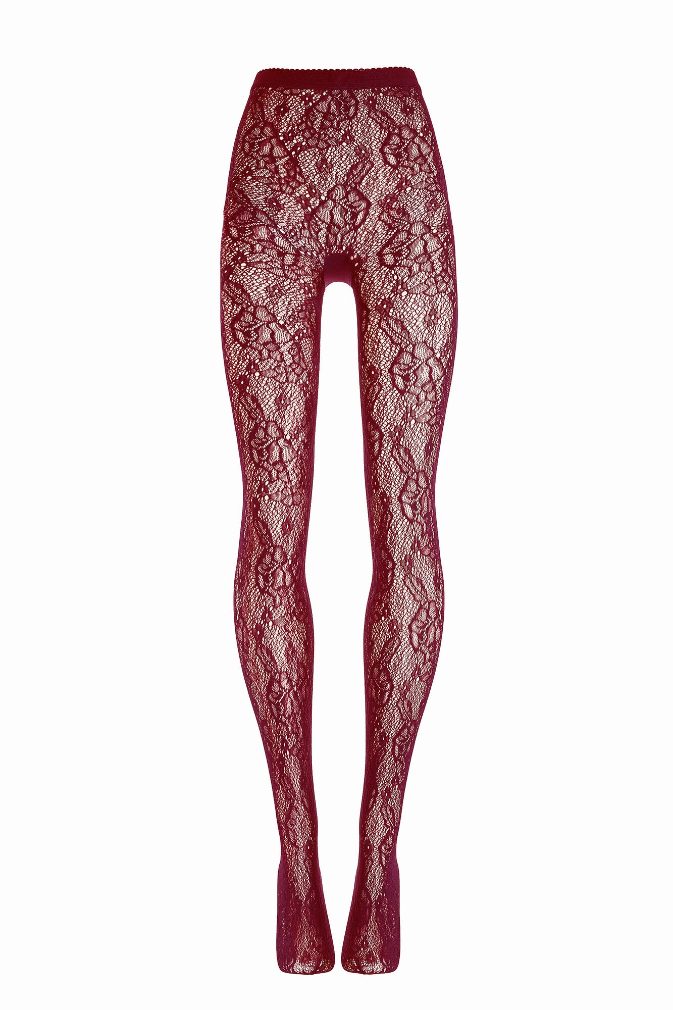 Infinite Rose Net strømpebukser - 3265 bordeaux